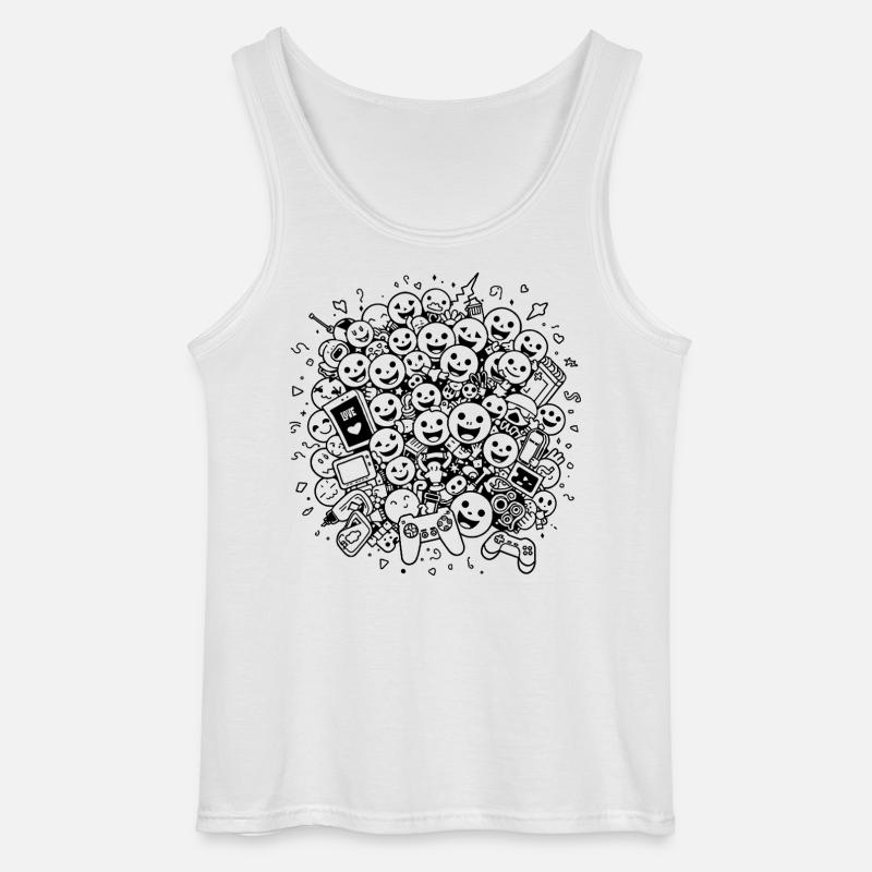 Zocker Generation - Gildan Männer Tank Top - Weiß