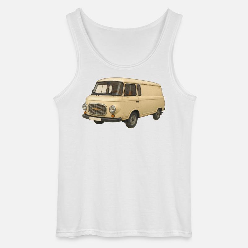 B1000 als Comic - Gildan Männer Tank Top - Weiß