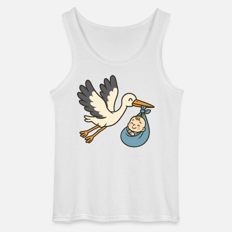 Peaceful Arrival - Gildan Männer Tank Top - Weiß
