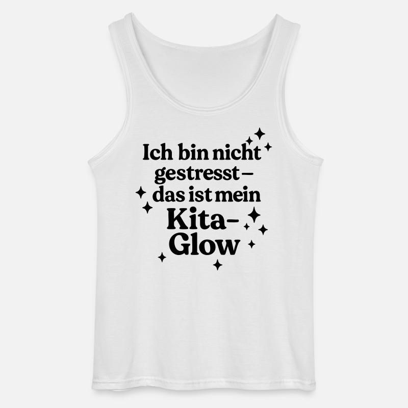 Ich bin nicht gestresst... - Gildan Männer Tank Top - Weiß