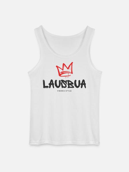 Lausbua - Gildan Männer Tank Top - Weiß