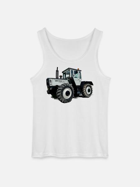 Ackerlegende in Grau - Gildan Männer Tank Top - Weiß