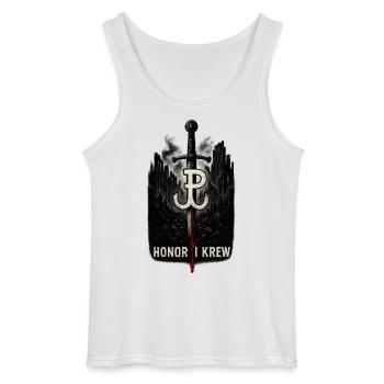 Honor i Krew Polnische Widerstandskunst - Gildan Männer Tank Top - Weiß - Vorne - AI Model Male 185 dark (185cm)