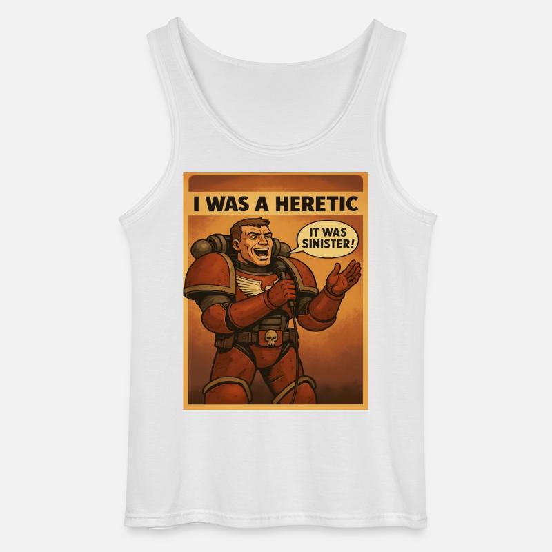 Held der Ketzer – It Was Sinister - Gildan Männer Tank Top - Weiß