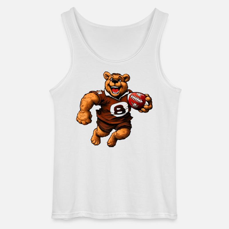 Bears Rugby - Gildan Men’s Tank Top - white