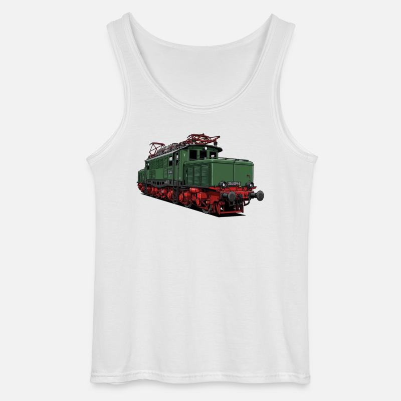 E-Lok BR 254 der DR - Gildan Männer Tank Top - Weiß