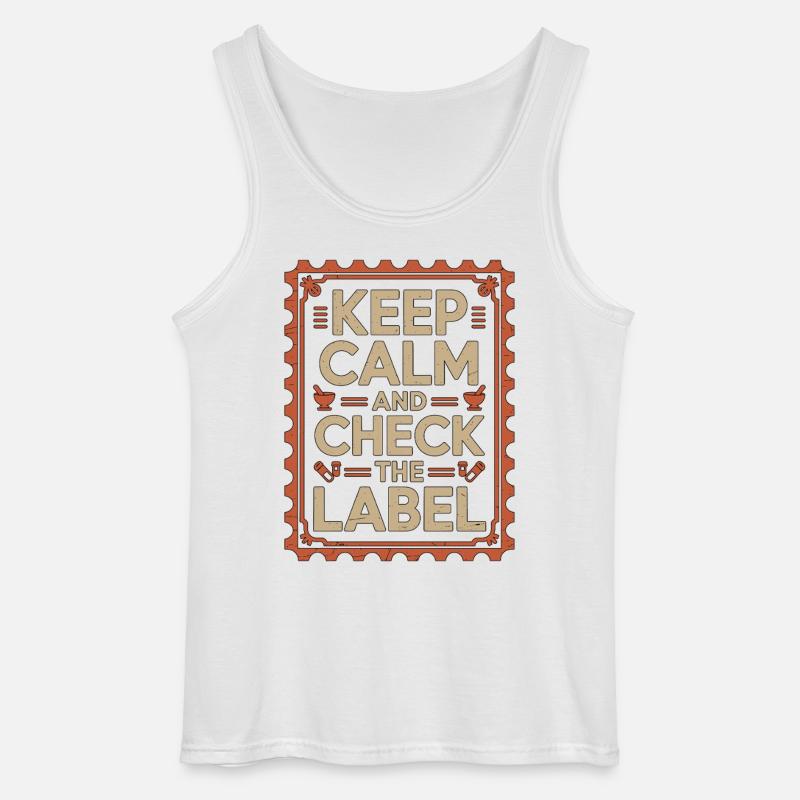 Pharmacist Student Counting Pills Pharmacy Trainee - Gildan Männer Tank Top - Weiß