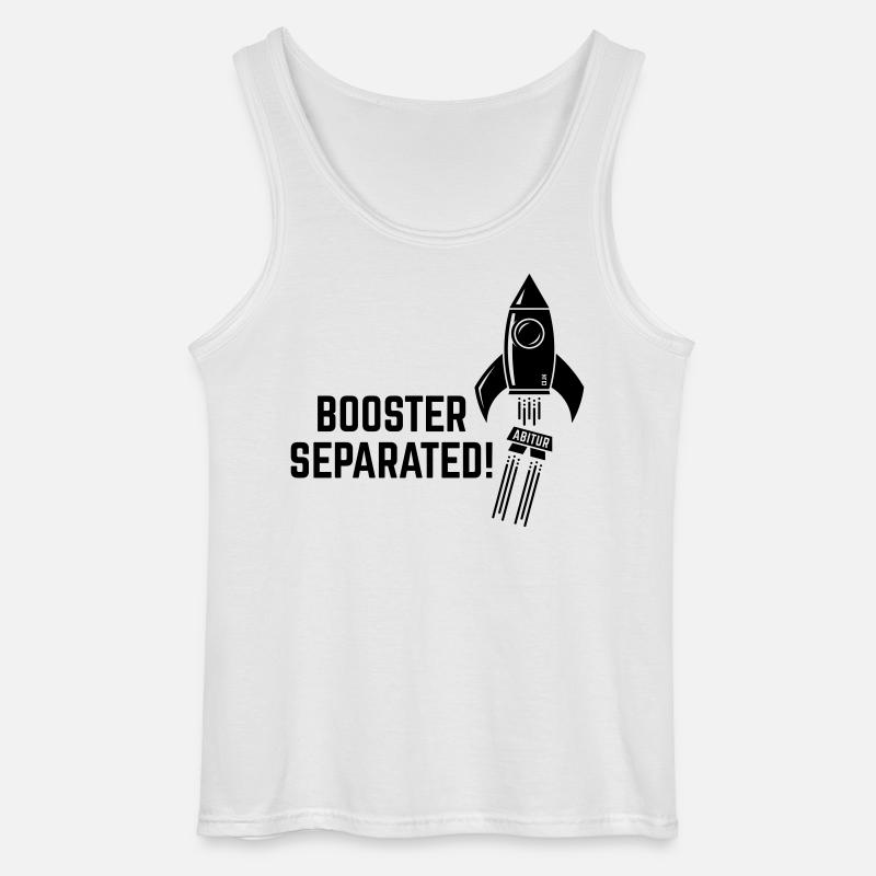 Booster Separated! (Abitur / Abi / Abiturient / B) - Gildan Männer Tank Top - Weiß