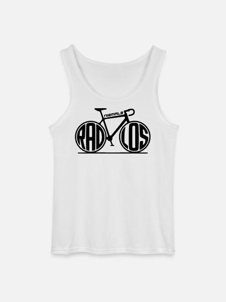 Fahrrad - Niemals radlos - Gildan Männer Tank Top - Weiß