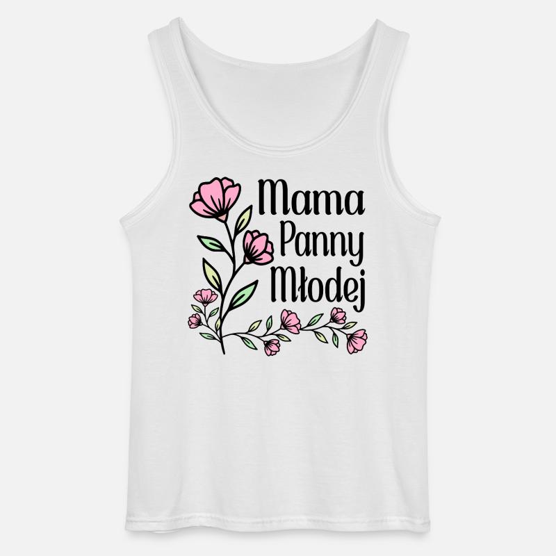Mutter der Braut - Gildan Männer Tank Top - Weiß
