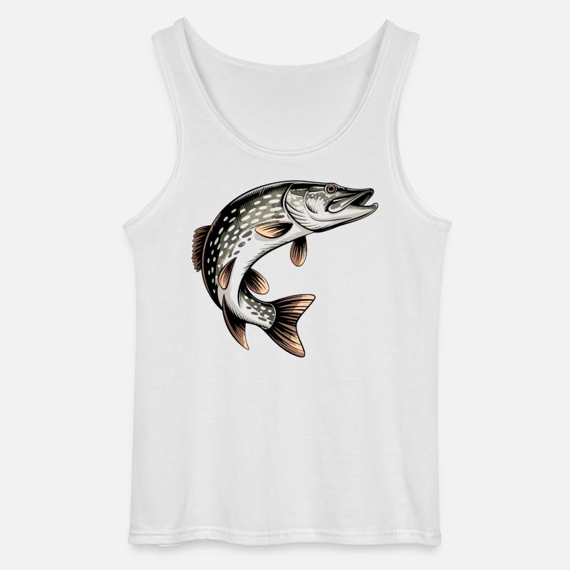 Hecht Design - Gildan Männer Tank Top - Weiß