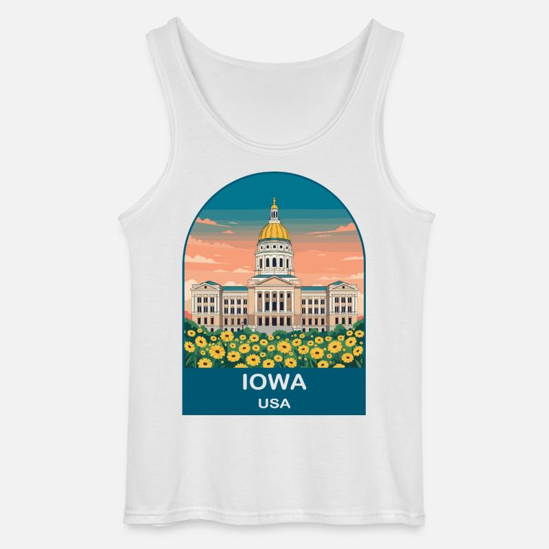 CTY02014 - Gildan Männer Tank Top - Weiß