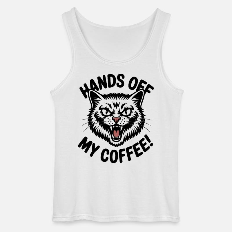 Coffee is mine - Gildan Men’s Tank Top - white