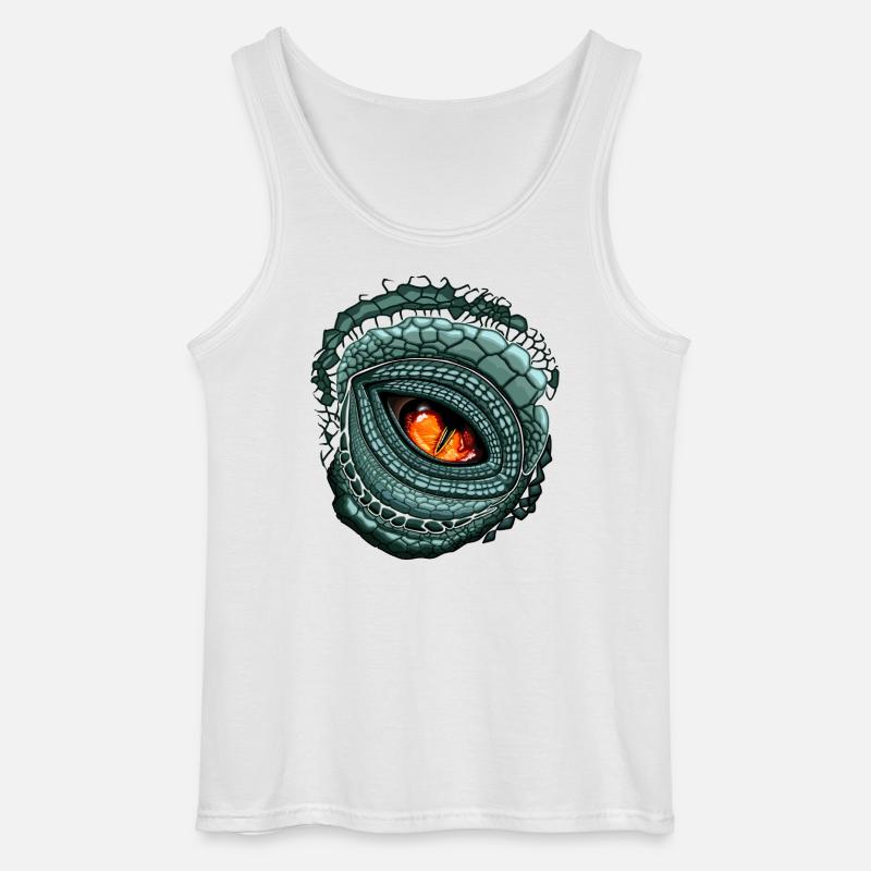 Primal Eye Predator - Gildan Men’s Tank Top - white