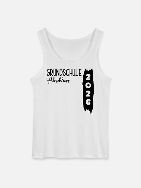 Grundschule Abschluss 2026 - Gildan Männer Tank Top - Weiß
