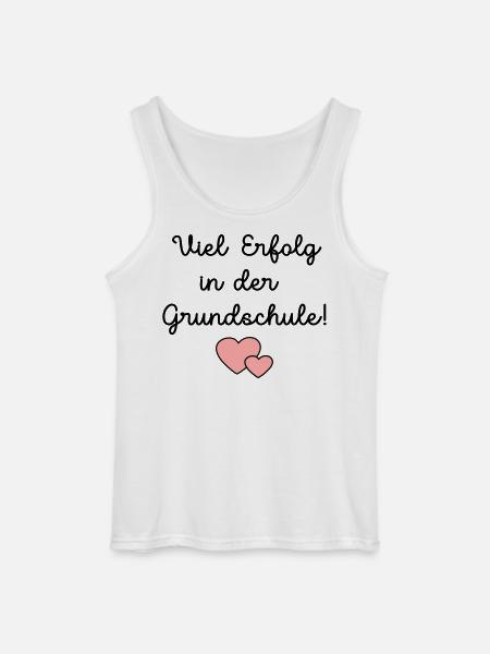 Einschulung Grundschule Schulkind - Gildan Männer Tank Top - Weiß