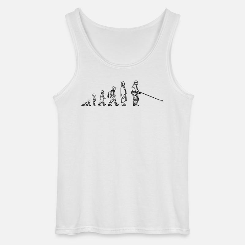 Fischer Evolution - Gildan Men’s Tank Top - white