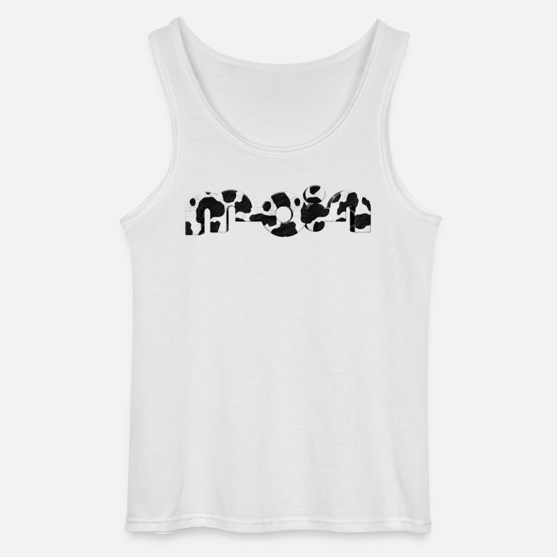 Hello - Gildan Men’s Tank Top - white