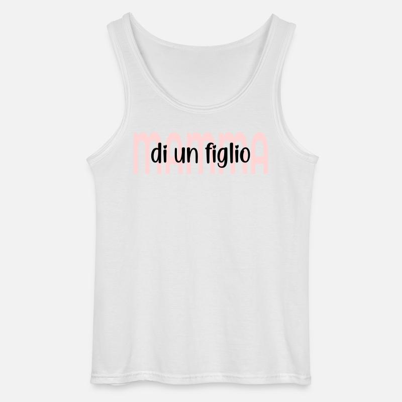 Mutter eines Kindes - Gildan Männer Tank Top - Weiß