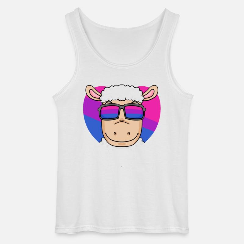 Bisexuell Schaf Geschenk - Gildan Männer Tank Top - Weiß