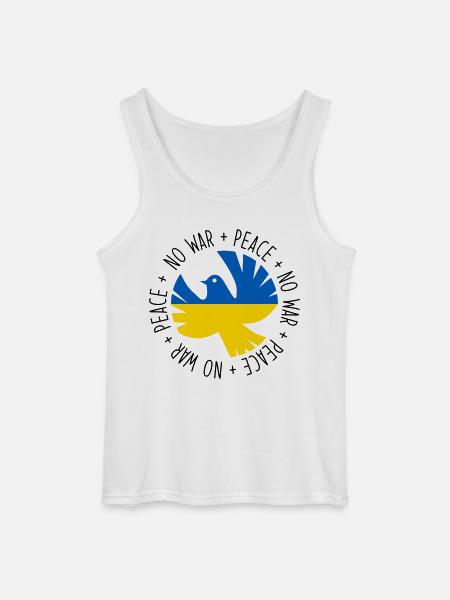 No war - kein Krieg - Gildan Men’s Tank Top - white