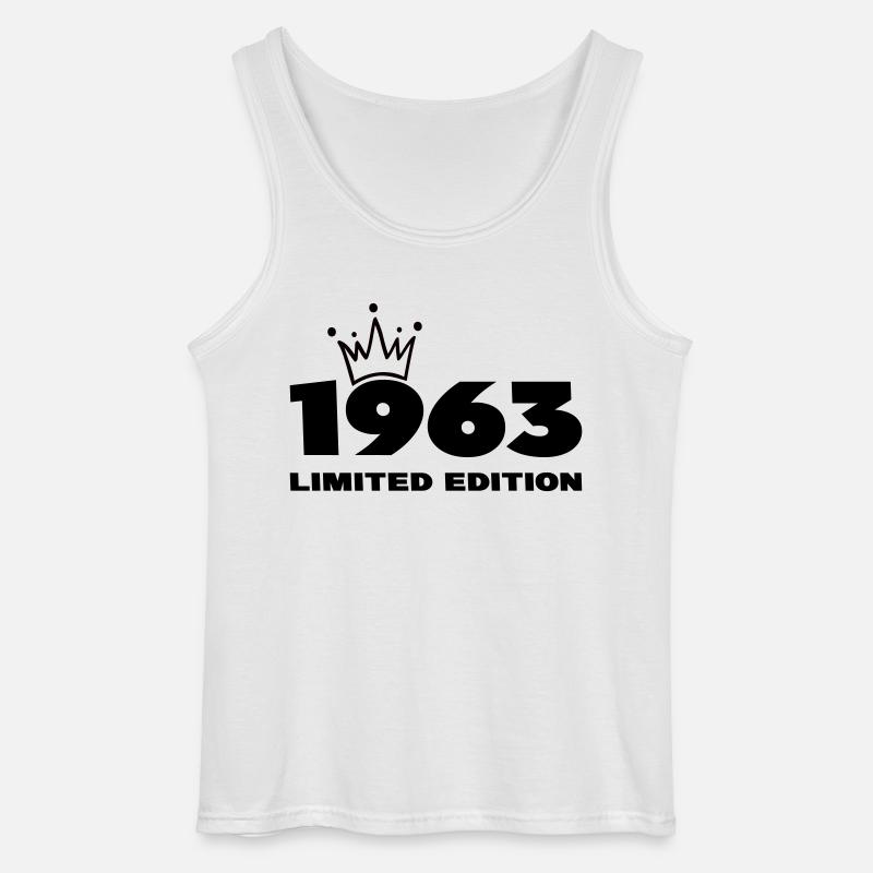 1963 Krone - Gildan Männer Tank Top - Weiß