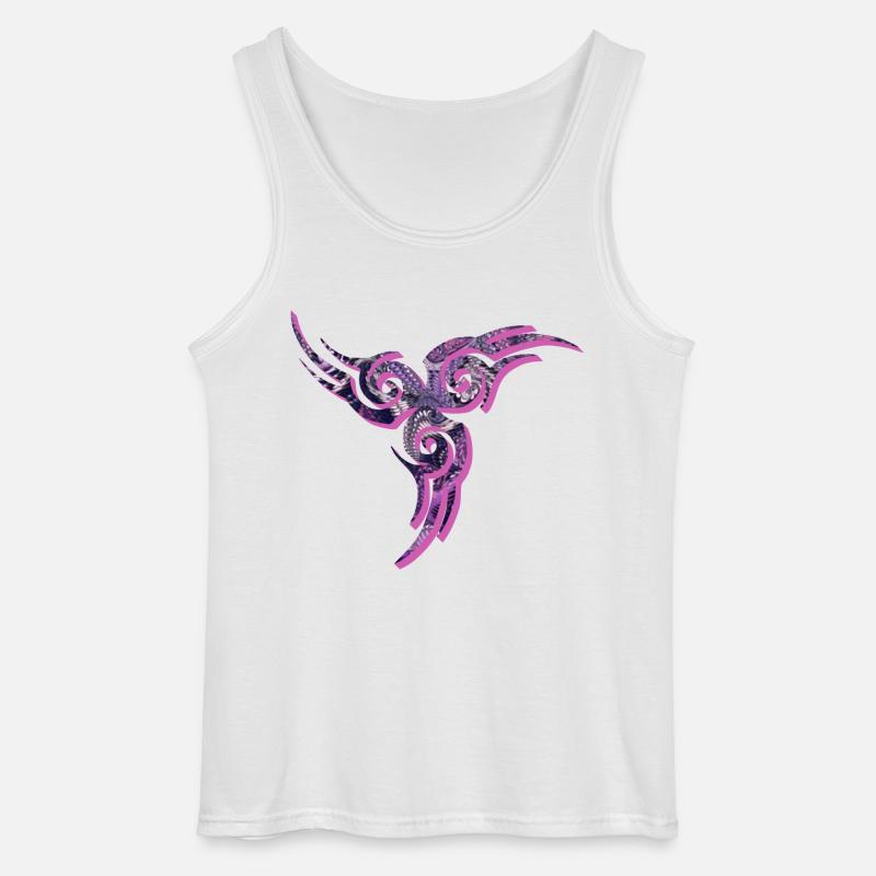 keltisches symbol e 75 - Gildan Männer Tank Top - Weiß