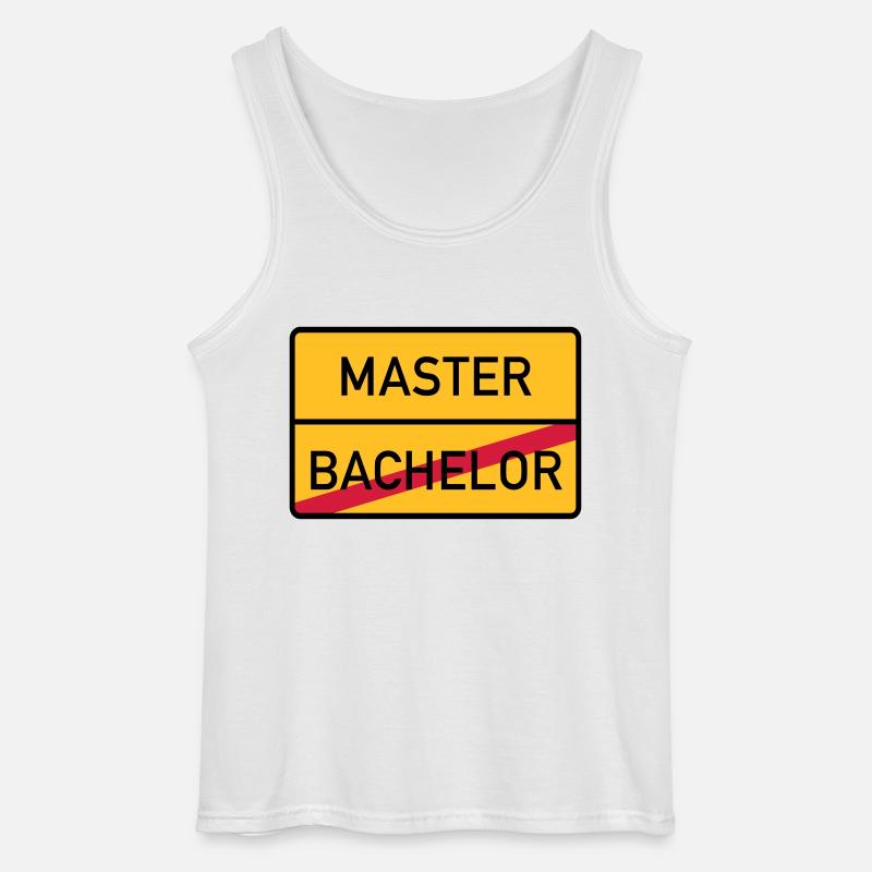 master - Gildan Männer Tank Top - Weiß