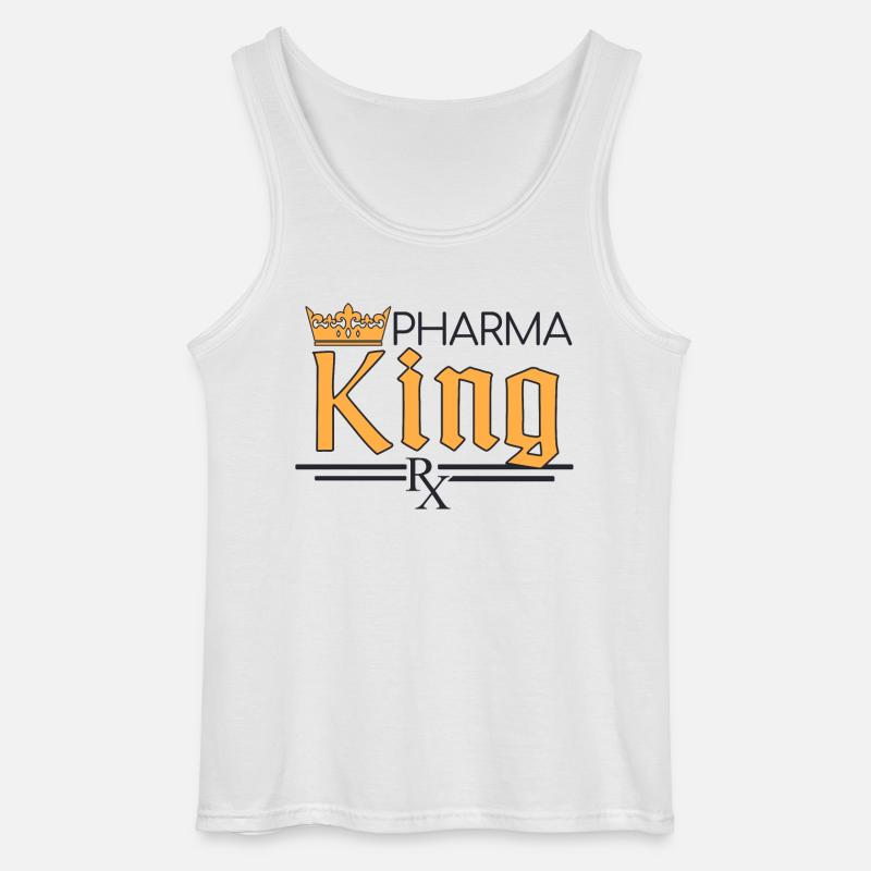 Apotheke | Pharma King - Gildan Männer Tank Top - Weiß