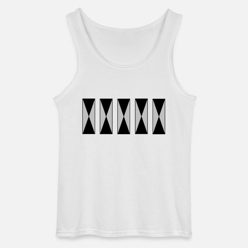 Einfach und einzigartig - Gildan Männer Tank Top - Weiß