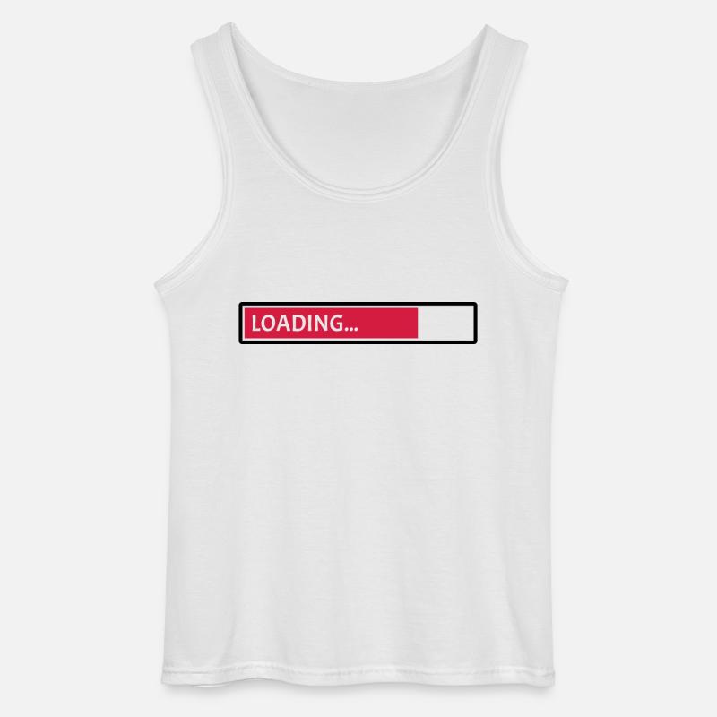 Loading - Gildan Männer Tank Top - Weiß