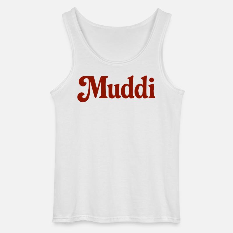 Herzstück Muddi - Gildan Männer Tank Top - Weiß