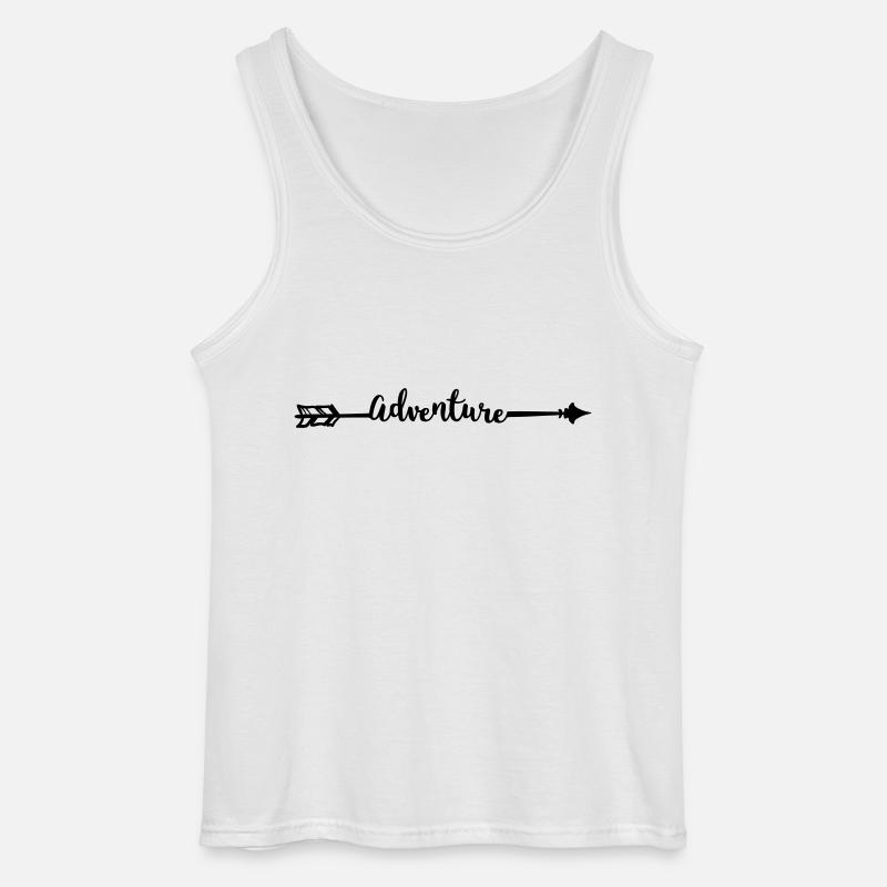 Adventure - Gildan Männer Tank Top - Weiß