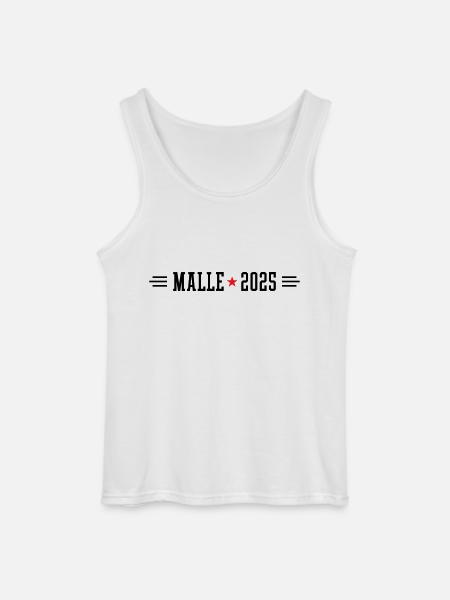 Malle 2025 - Gildan Männer Tank Top - Weiß