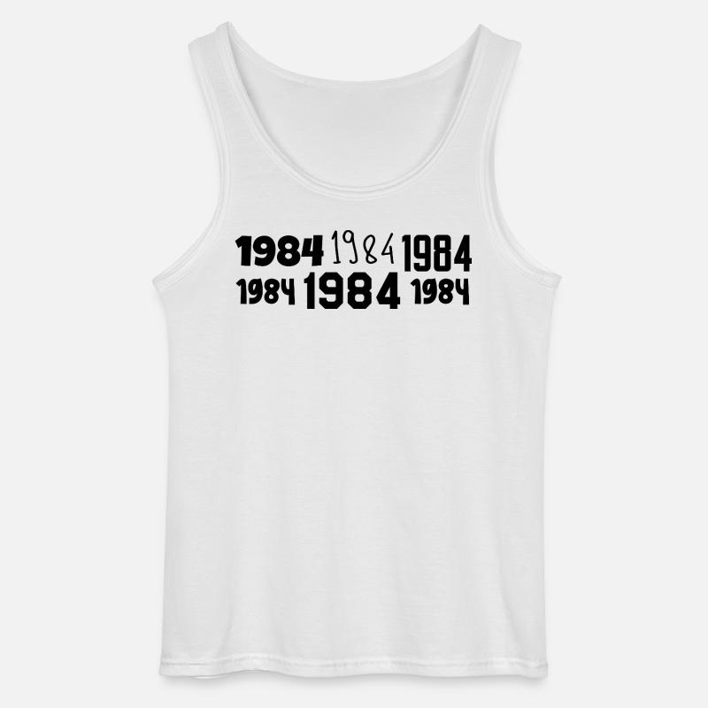1984 – Großartig seit 1984 - Gildan Männer Tank Top - Weiß
