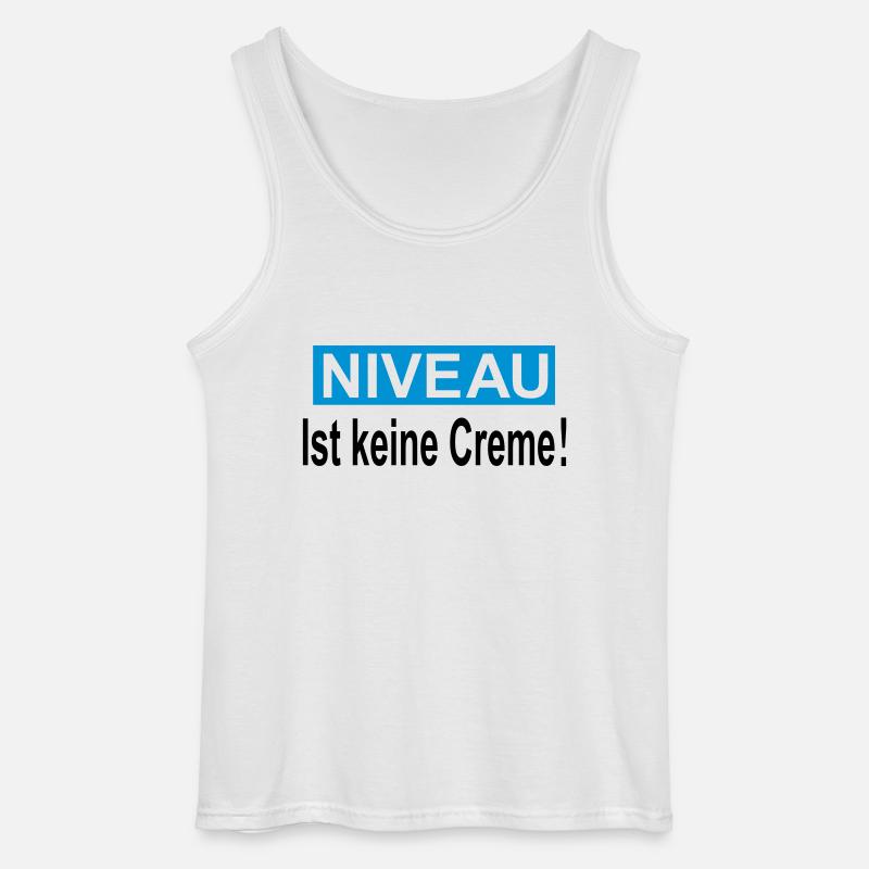 niveau - Gildan Männer Tank Top - Weiß