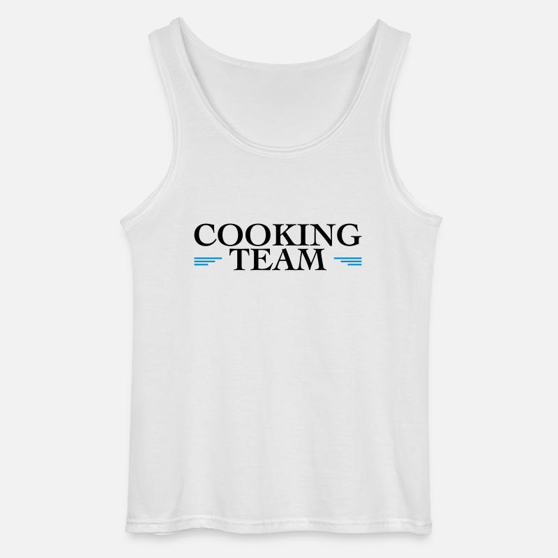 Küchen Team - Gildan Männer Tank Top - Weiß