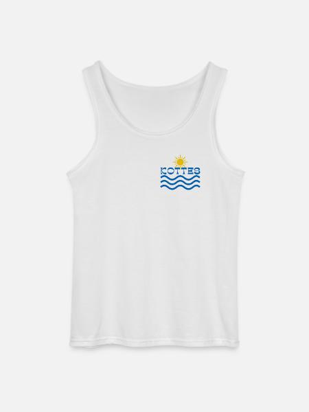 Kottes Sun Waves - Gildan Men’s Tank Top - white