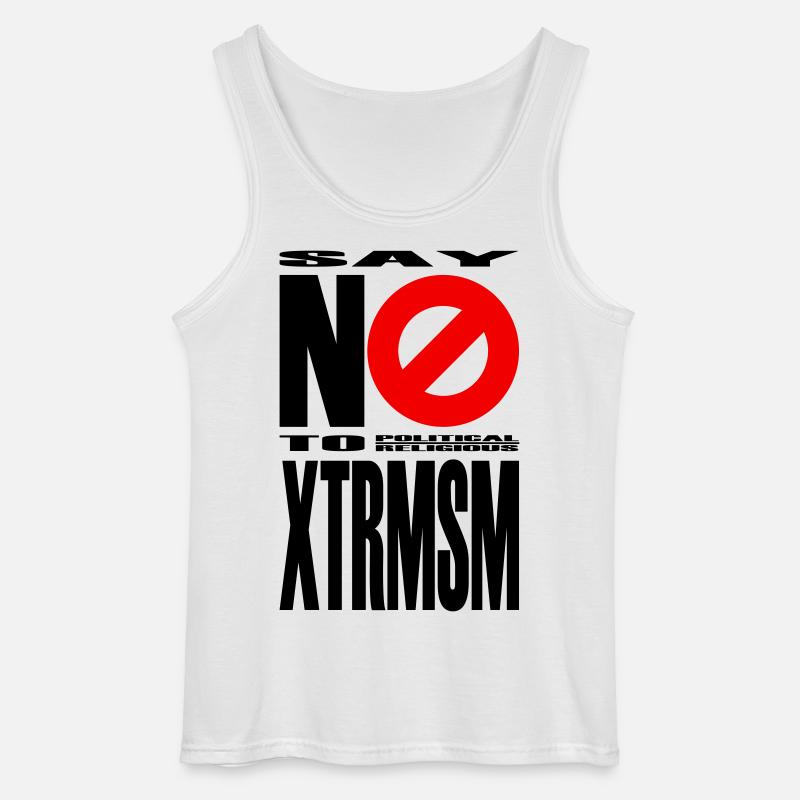 NO2XTRMSM - Gildan Männer Tank Top - Weiß