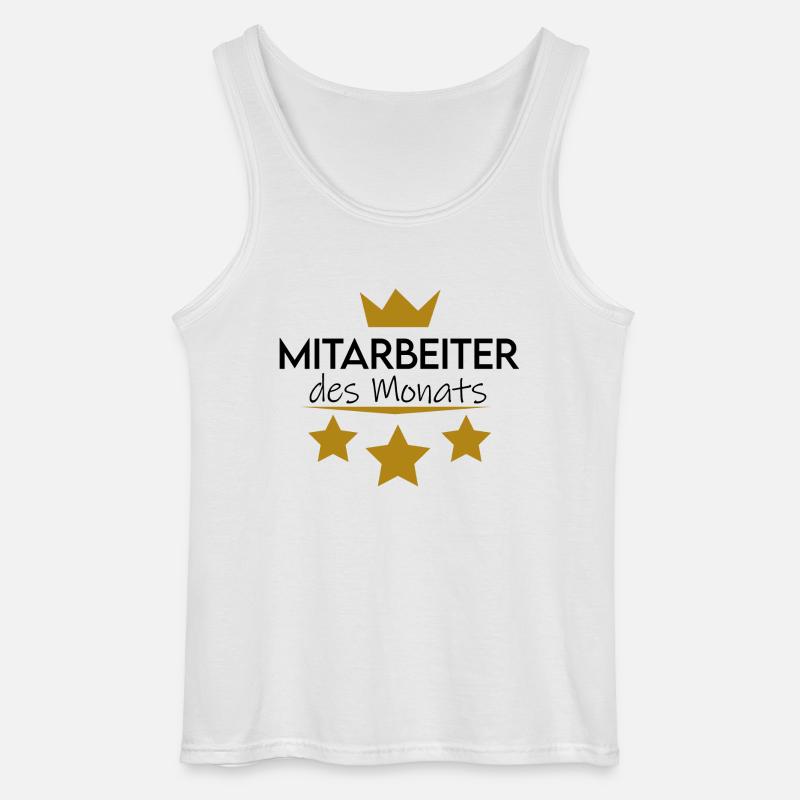 Mitarbeiter des Monats - Gildan Männer Tank Top - Weiß