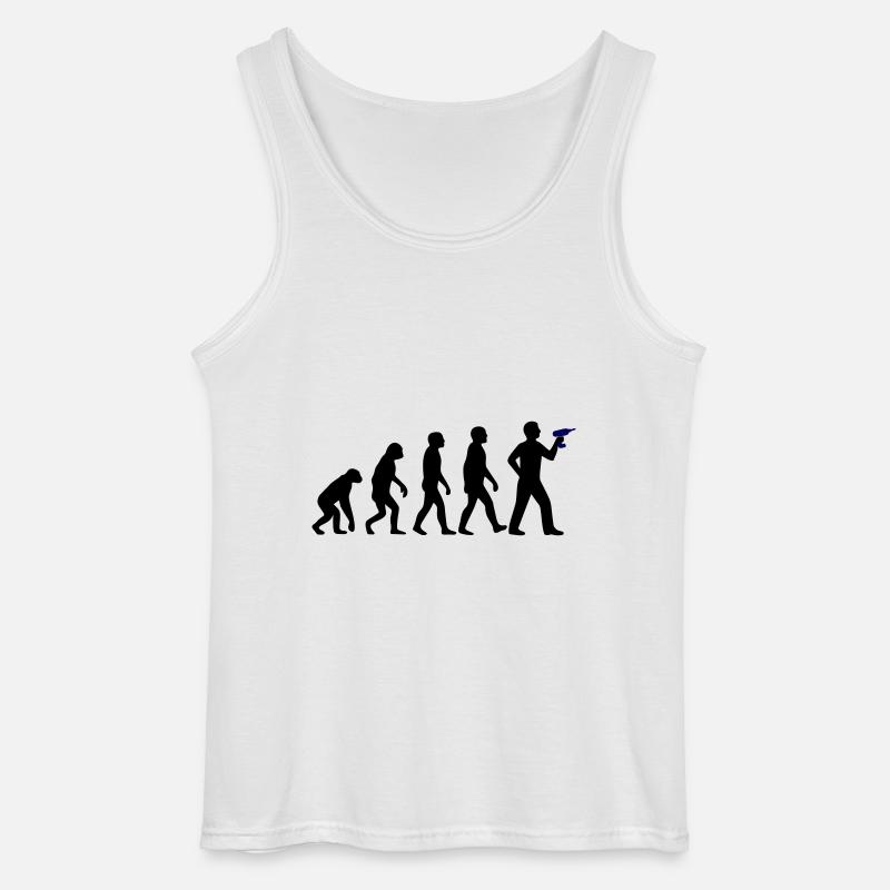 DIY Evolution DIY Werkstatt - Gildan Männer Tank Top - Weiß