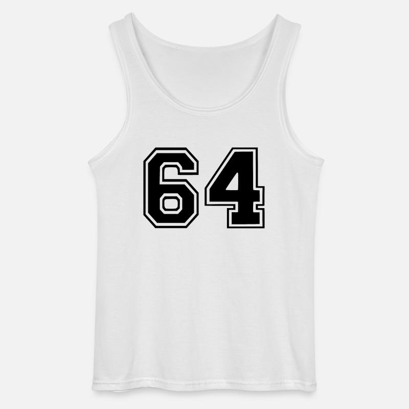 64 - Gildan Männer Tank Top - Weiß