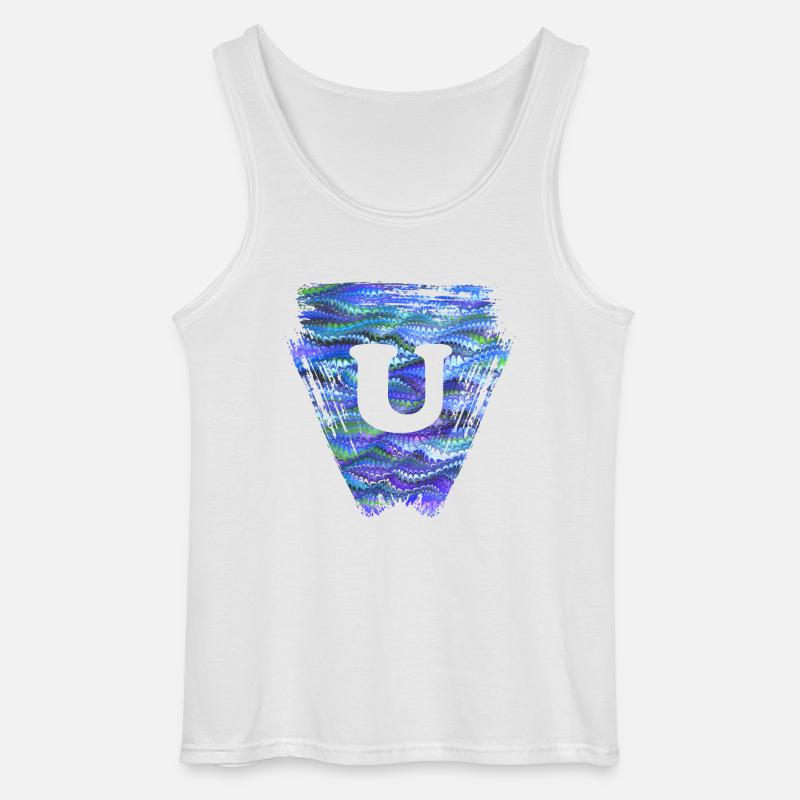 Triangle E 103 U - Gildan Men’s Tank Top - white