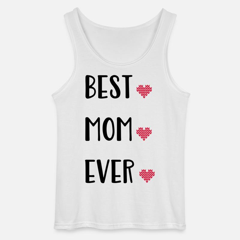 Mutter - Gildan Männer Tank Top - Weiß