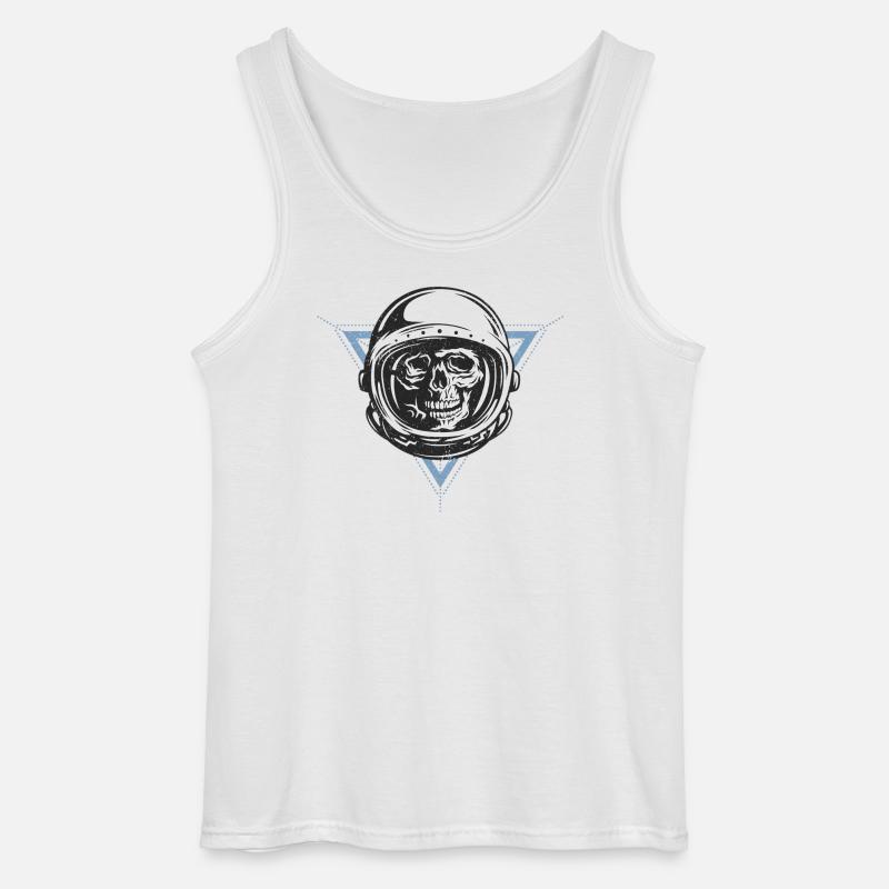 Spacemonkey - Gildan Männer Tank Top - Weiß