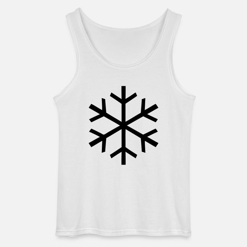 Frost - Gildan Männer Tank Top - Weiß