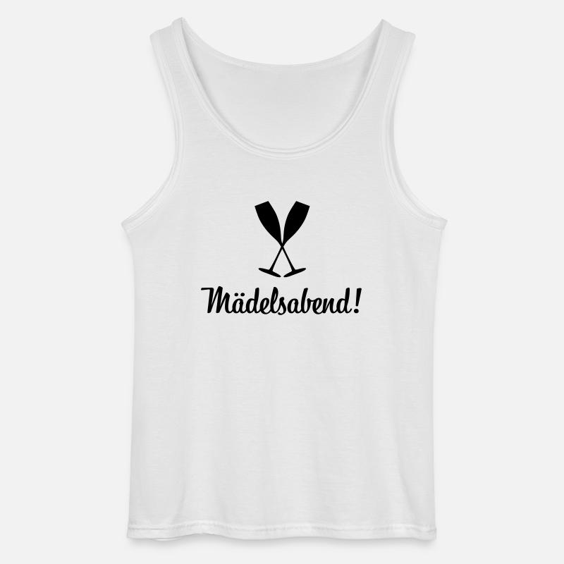 MÄDELSABEND - Gildan Männer Tank Top - Weiß