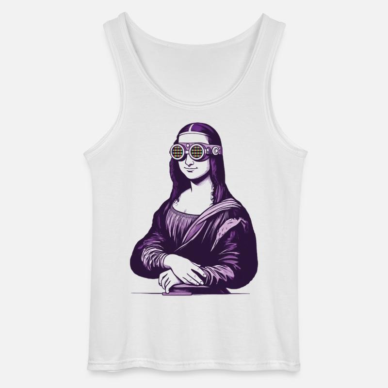 MONA iA – Geek & Sci-Fi - Gildan Männer Tank Top - Weiß