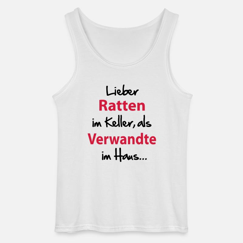 verwandte - Gildan Männer Tank Top - Weiß