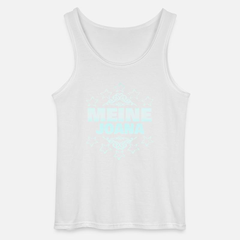 Mädchen Joana - Gildan Männer Tank Top - Weiß